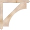 Ekena Millwork Westlake Arts & Crafts Smooth Bracket, Douglas Fir, 3 1/2"W x 38"D x 38"H BKT04X38X38WTL03SDF - alternate 2